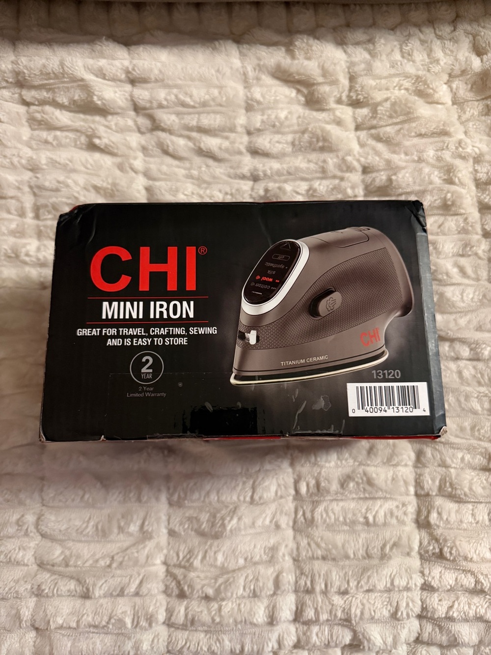 CHI Mini Travel Iron NWT - Picture 9 of 13